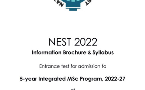 NEST 2022 | 5-year Integrated MSc Program 2022 @ NISER Bhubaneswar/UM-DAE CEBS