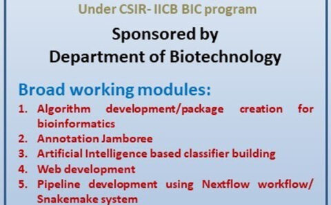 DBT-IICB Hands on Workshop on Genome Informatics and Annotation Jamboree | 14th to 19th November 2022